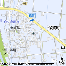 石川県加賀市保賀町ソ18周辺の地図
