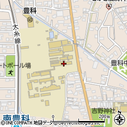 長野県安曇野市豊科4537周辺の地図