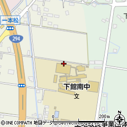 茨城県筑西市一本松464周辺の地図