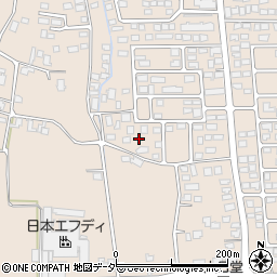 長野県安曇野市豊科2185周辺の地図