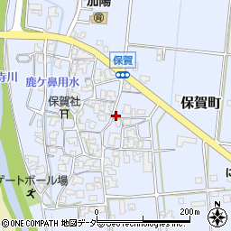 石川県加賀市保賀町ソ21周辺の地図