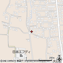 長野県安曇野市豊科本村2172周辺の地図