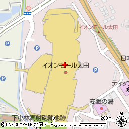 サンマルクカフェイオンモール太田店周辺の地図