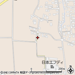 長野県安曇野市豊科本村2110周辺の地図