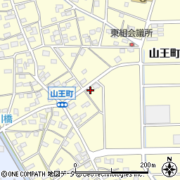 群馬県伊勢崎市山王町653周辺の地図