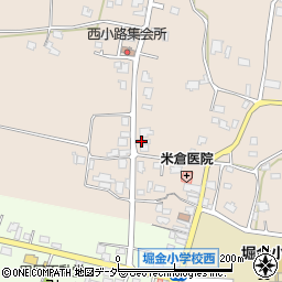 長野県安曇野市堀金烏川2405周辺の地図