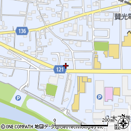 群馬県高崎市倉賀野町2205-1周辺の地図