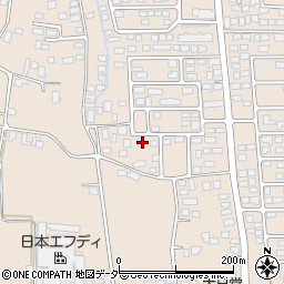 長野県安曇野市豊科本村2182周辺の地図