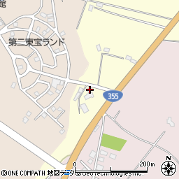 茨城県笠間市土師1285-23周辺の地図