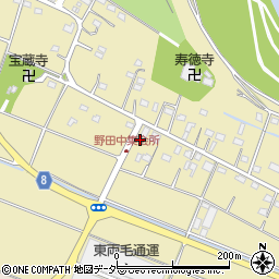 栃木県足利市野田町1374-9周辺の地図