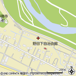 栃木県足利市野田町1443周辺の地図