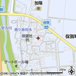 石川県加賀市保賀町ソ62周辺の地図