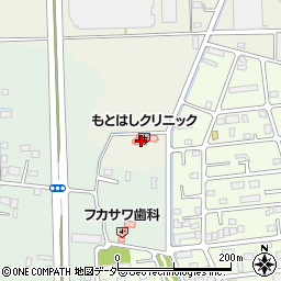 群馬県太田市別所町98周辺の地図