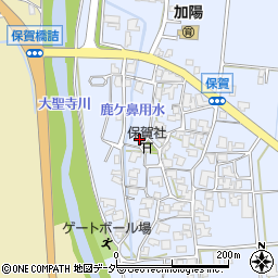 石川県加賀市保賀町ソ52周辺の地図