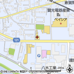 群馬トヨタ自動車　高崎倉賀野店周辺の地図