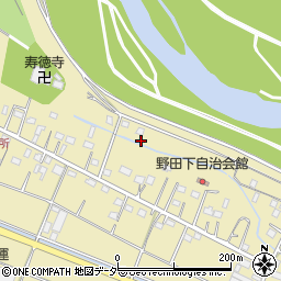 栃木県足利市野田町1451周辺の地図