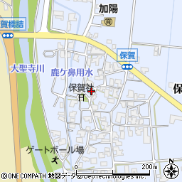 石川県加賀市保賀町ソ48周辺の地図
