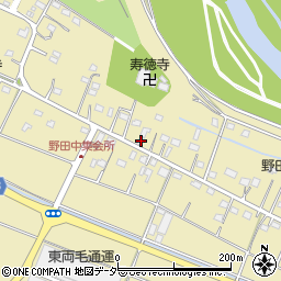 栃木県足利市野田町1392周辺の地図