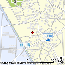 群馬県伊勢崎市山王町677周辺の地図