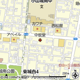 中板堂周辺の地図