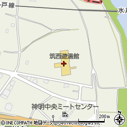 筑西遊湯館周辺の地図