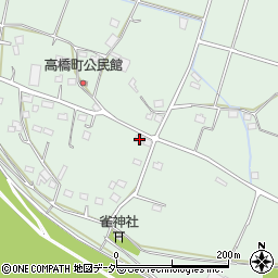栃木県佐野市高橋町2025周辺の地図