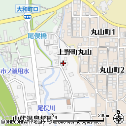 石川県加賀市尾俣町イ87周辺の地図