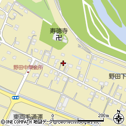 栃木県足利市野田町1395周辺の地図