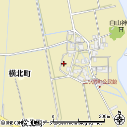 石川県加賀市二ツ屋町ニ周辺の地図