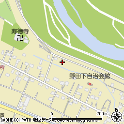 栃木県足利市野田町1450周辺の地図