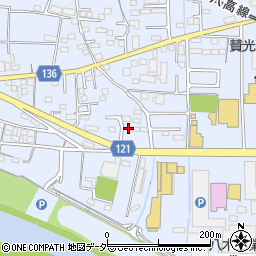 群馬県高崎市倉賀野町2205-22周辺の地図