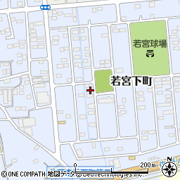 栃木県佐野市若宮下町10-4周辺の地図