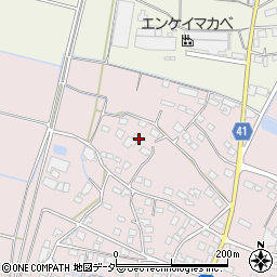 茨城県桜川市真壁町長岡280-2周辺の地図