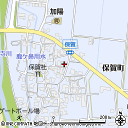 石川県加賀市保賀町ソ24周辺の地図