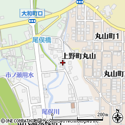 石川県加賀市尾俣町イ周辺の地図
