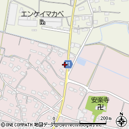 茨城県桜川市真壁町長岡258周辺の地図