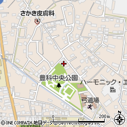 長野県安曇野市豊科4417周辺の地図
