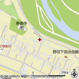 栃木県足利市野田町1457周辺の地図