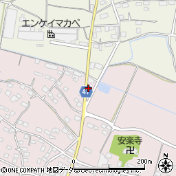 茨城県桜川市真壁町長岡258-3周辺の地図