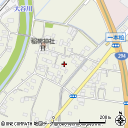 茨城県筑西市一本松1525周辺の地図