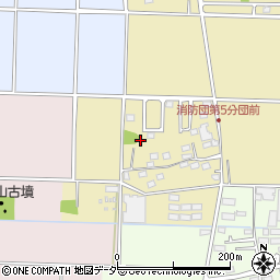 群馬県佐波郡玉村町上茂木387-1周辺の地図