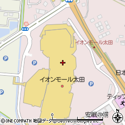 アイシティ　イオンモール太田店周辺の地図