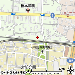 岡部畳店周辺の地図