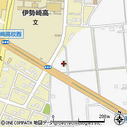セブンイレブン伊勢崎高校前店周辺の地図