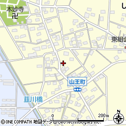 群馬県伊勢崎市山王町504周辺の地図