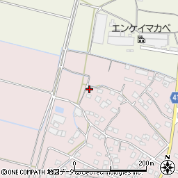 茨城県桜川市真壁町長岡281-2周辺の地図