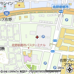 栃木県佐野市越名町2043周辺の地図