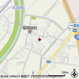 茨城県筑西市一本松842周辺の地図