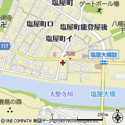 石川県加賀市塩屋町イ周辺の地図