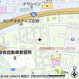栃木県佐野市越名町2045-5周辺の地図